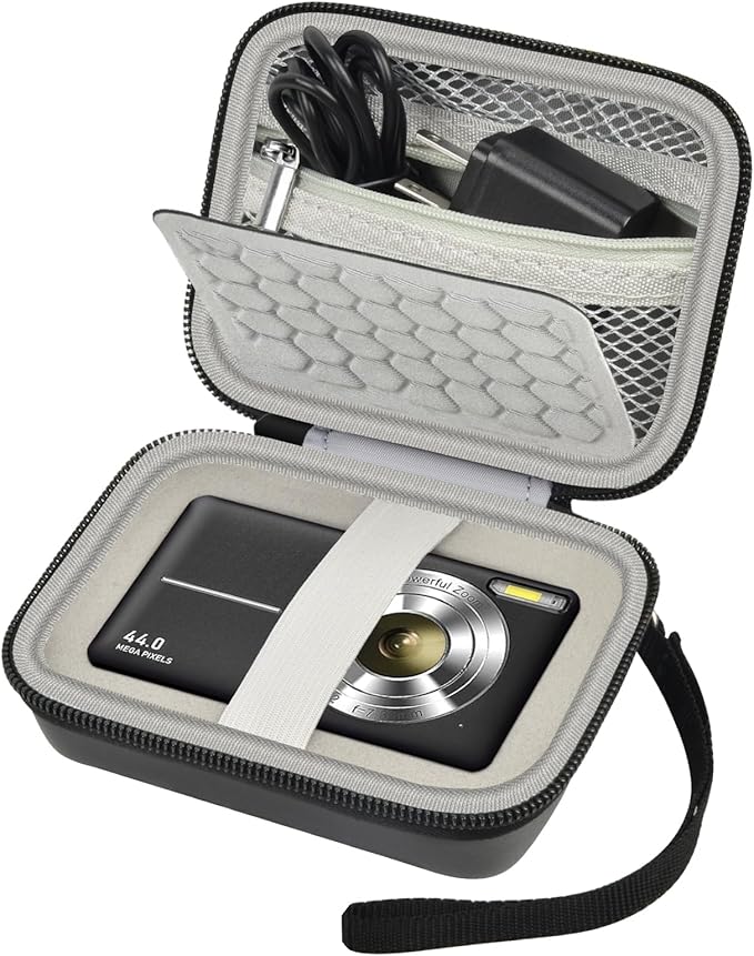 Carrying & Protective Case for Digital Camera, AbergBest 21 Mega Pixels 2.7" by COMECASE