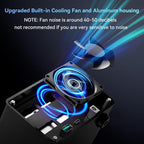 Aluminum Dual Bay 10Gbps Hard Drive Enclosure - Image 4