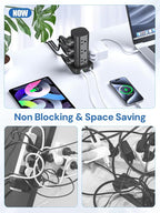 Tower Power Strip with Surge Protector - Image 7