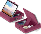 KDD Tablet Pillow Stand with Storage, Foldable iPad Holder by KDD