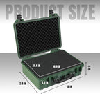 18x 13.8x 8 Inch Hard Case, Portable Weather Waterproof Protective Camera Case - Image 5