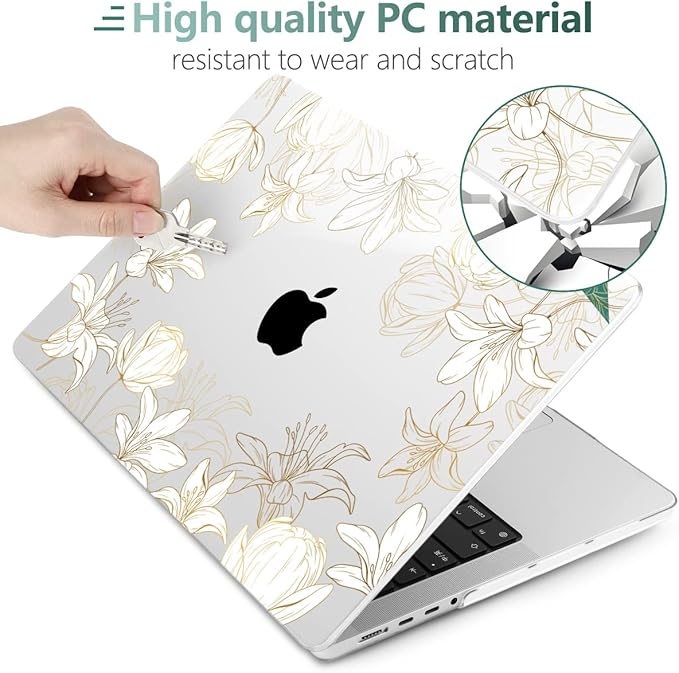 DONGKE for M4 MacBook Pro 16 Inch Case 2024 2023 2021 A3403 A3186 M3 A2991 M2 - Image 3