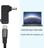 90W PD Power Charger Connector Adapter USB C to 4.5mm Laptop Charging Adapter - Image 4