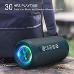 Ortizan Portable Bluetooth Speaker: IPX7 Waterproof, 24W Loud Sound, Deep Bass - Image 4