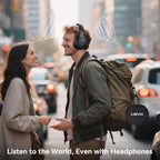 LEVN Hybrid Active Noise Cancelling Headphones, Wireless Headphones Bluetooth - Image 4