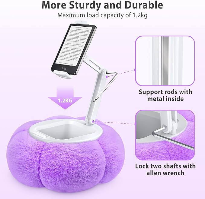 CreaDream Pumpkin Tablet Pillow Stand Holder - Image 2