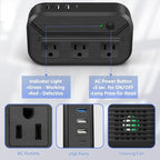Voltage Converter US to Europe 2300W Power Converter 220v to 110v, Travel - Image 8