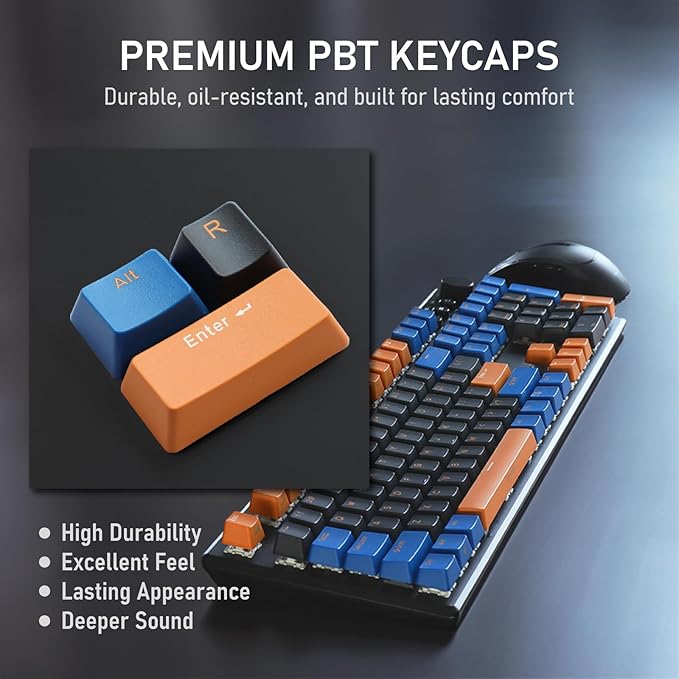 iRocks K74R Wireless RGB Illuminated Mechanical Gaming Keyboard, Hot-Swappable - Image 5