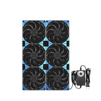120mmx6 720mm Adjustable Computer PC Vent Fans 3V-12V Speed Controller by PANO-MOUNTS