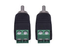 RCA Plugs for Speaker Wire, RCA to AV Screw Terminal Connector, Phono RCA Male - Image 9