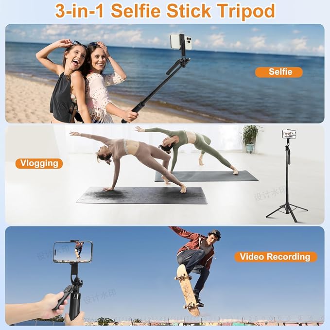 70inch Selfie Stick Phone Tripod - Image 3