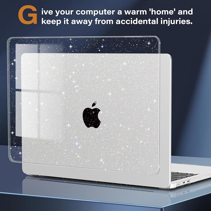 CISSOOK Clear Glitter Star Case - Image 7