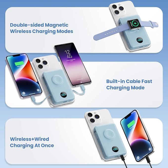 Magnetic Portable Charger 10800mAh - Image 4