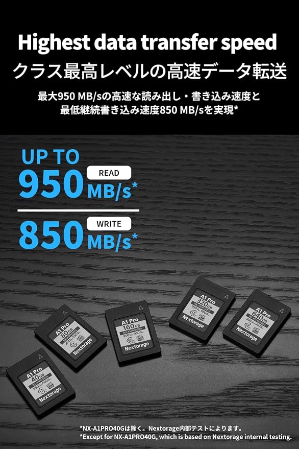 Nextorage Japan CFexpress Type A Card NX-A1PRO 160GB VPG 400 Urtla Fast Read - Image 5
