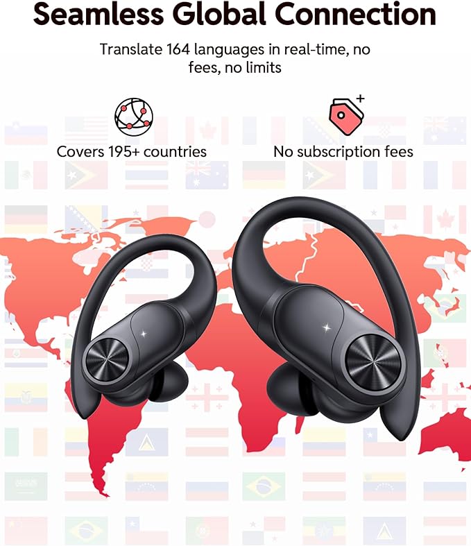 PocBuds Bluetooth Headphones Wireless Earbuds 80hrs Playtime Wireless Charging - Image 2