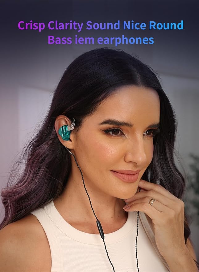 KBEAR Storm in Ear Headphones Wired Earbuds - Image 4