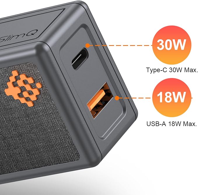  30W USB C GaN Quick Charger PD Mini Type C Wall Fast Charging Block - Image 2