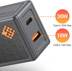  30W USB C GaN Quick Charger PD Mini Type C Wall Fast Charging Block - Image 2