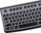 Silicone Keyboard Cover for Logitech K120 & MK120 Ergonomic Desktop USB Wired - Image 2