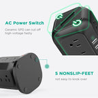 AiJoy Power Strip Tower 16.4 ft Cord, Surge Protector - Image 3