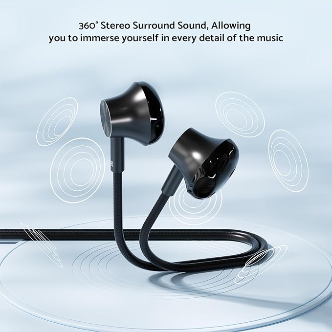 USB C Headphone with Microphone 3 Pack, Type C Wired Earbuds with Noise - Image 5