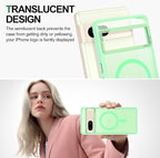 Magnetic for Google Pixel 7 Case, Shockproof Slim Translucent Matte Anti-Slip - Image 4