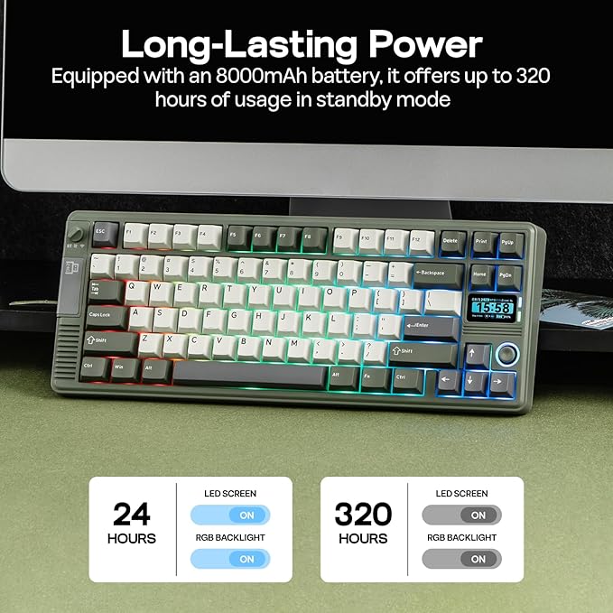 EPOMAKER RT85 Wireless Mechanical Keyboard - Image 4