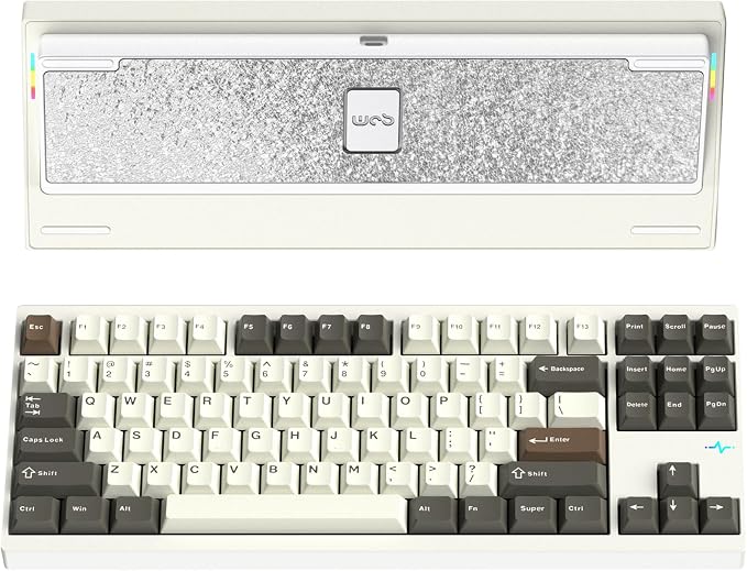 KEEBMONKEY WOBKEY Crush 80 Reboot CNC Aluminum 5-Second Quick-Release by KEEBMONKEY