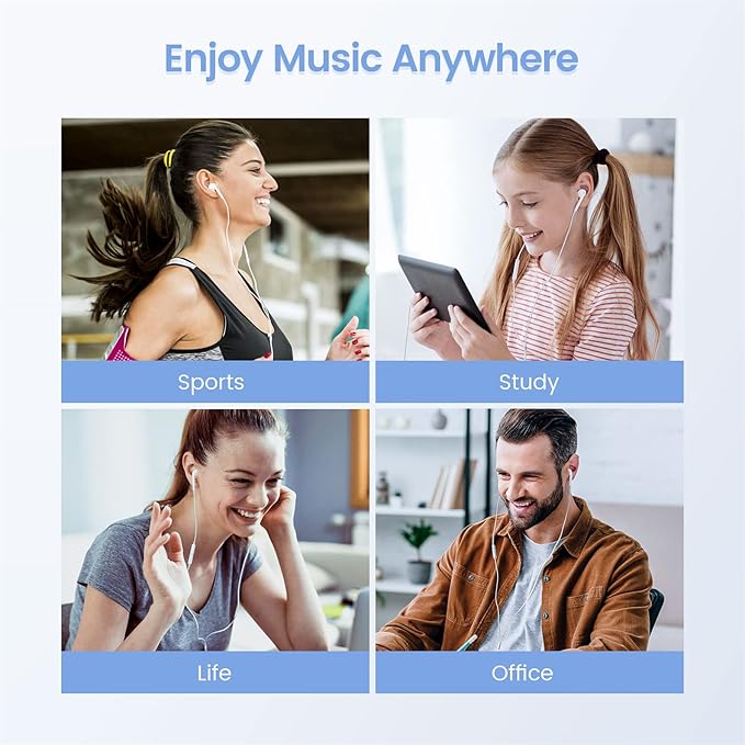 2-Pack MFi Certified Wired Earbuds - Image 8