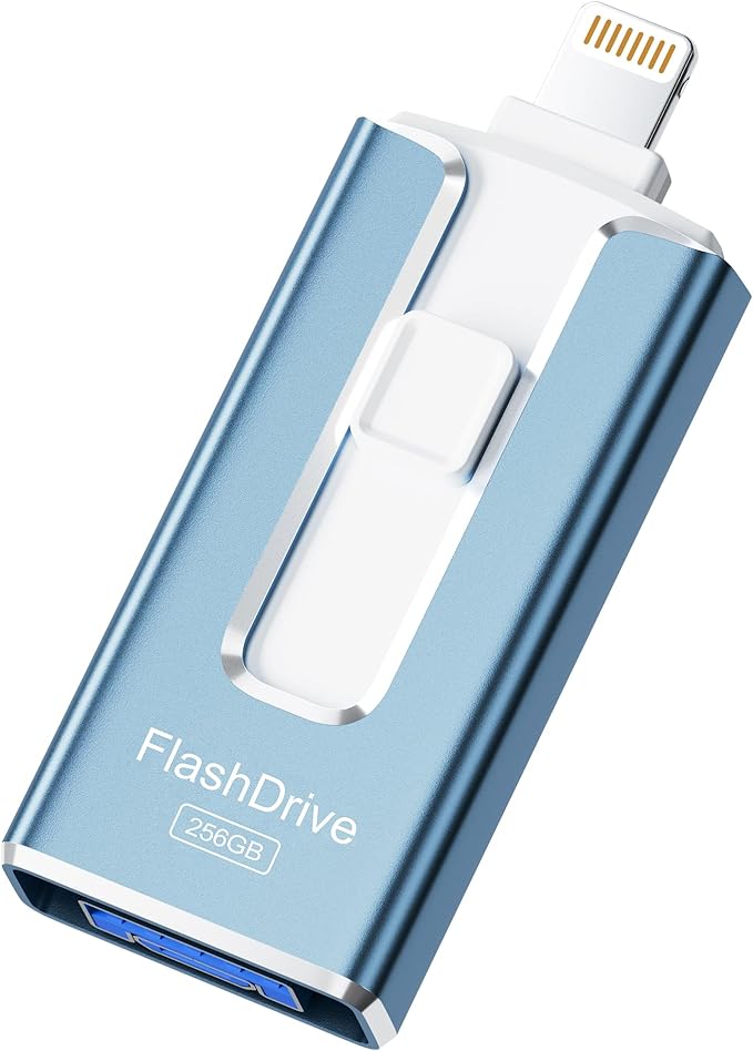 MFi Certified 256GB Flash Drive by SUDEHO