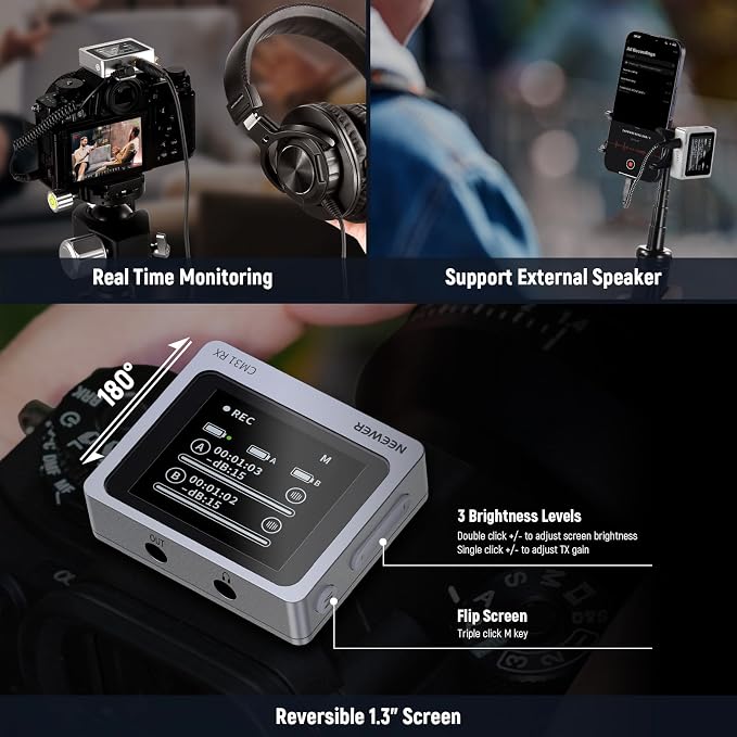 Neewer CM31 Wireless Lavalier Microphone - Image 7