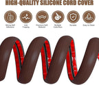 Floor Cord Cover Cavity 0.8"x0.37" Self Adhesive Cord Hider, 3.3FT Low Profile - Image 3