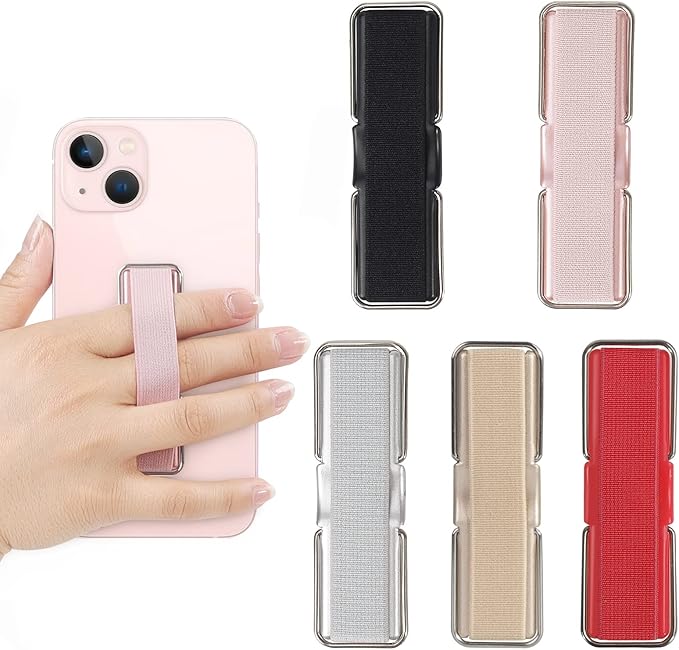 Phone Holder for Hand, CISID 5 Pcs Phone Gripper for Back of Phone Grip Phone by CISID