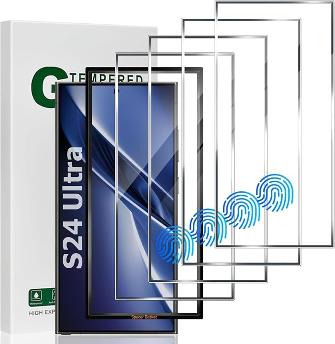 Screen Protector For Galaxy S24 Ultra Fingerprint unlock by Xenovont