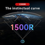 KTC 24 inch 1500R Curved Gaming Monitor 165Hz 1ms FHD 1080p VA Tilt Adaptive - Image 3