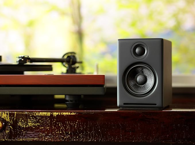 Audioengine A2+ Desktop 24 Bit Wireless Bluetooth Desktop Speakers - 60W - Image 12