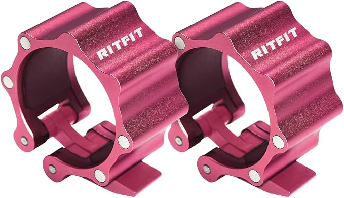 RitFit 2-Inch Magnetic Barbell Collars Locking Clamps - Image 2