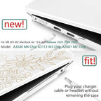 TWOLSKOO Compatible with M4 MacBook Air 13.6 inch Case 2025-2022 Release M4 - Image 2