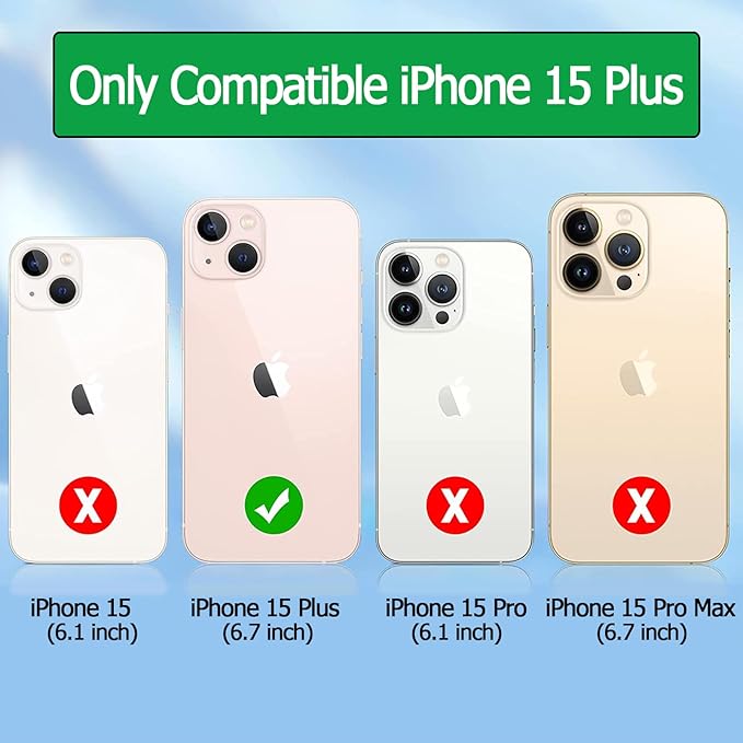 Battery Case for iPhone 15 Plus, 12000mAh Rechargeable Portable Charging Case - Image 2