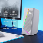 Redragon GS520 RGB Desktop Speakers, 2.0 Channel PC Computer Stereo Speaker - Image 2