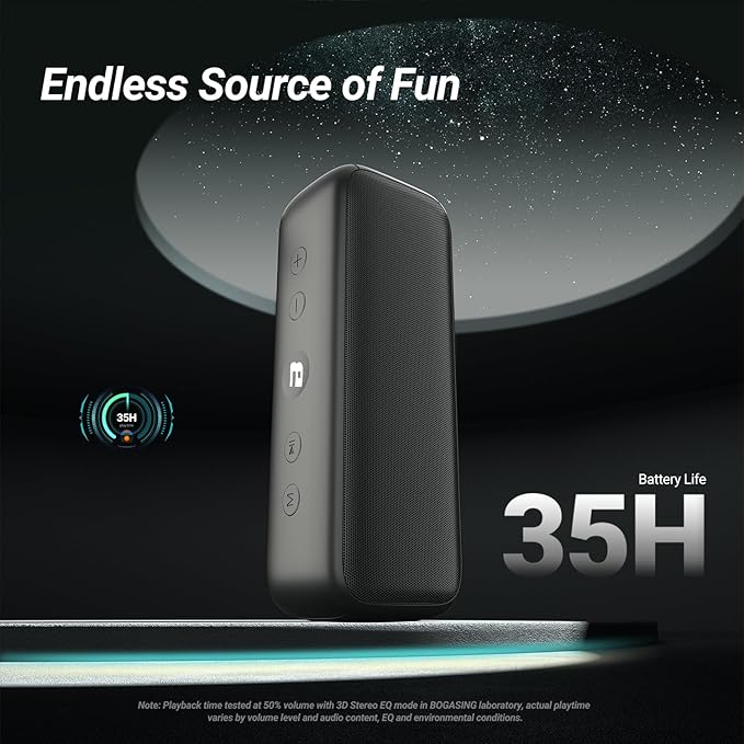 BOGASING G6 Bluetooth Speaker, Portable Wireless Speakers - Image 4