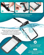 Hiearcool Waterproof Phone Pouch, Waterproof Cell Phone Dry Bag - Image 5