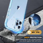 Miracase Glass Case for iPhone 13 Pro Max 6.7 inch, Upgrade Full-Body Clear - Image 6