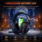 2.4GHz Wireless Gaming Headset for PS5, PS4 Fortnite & Call of Duty/FPS Gamers - Image 6