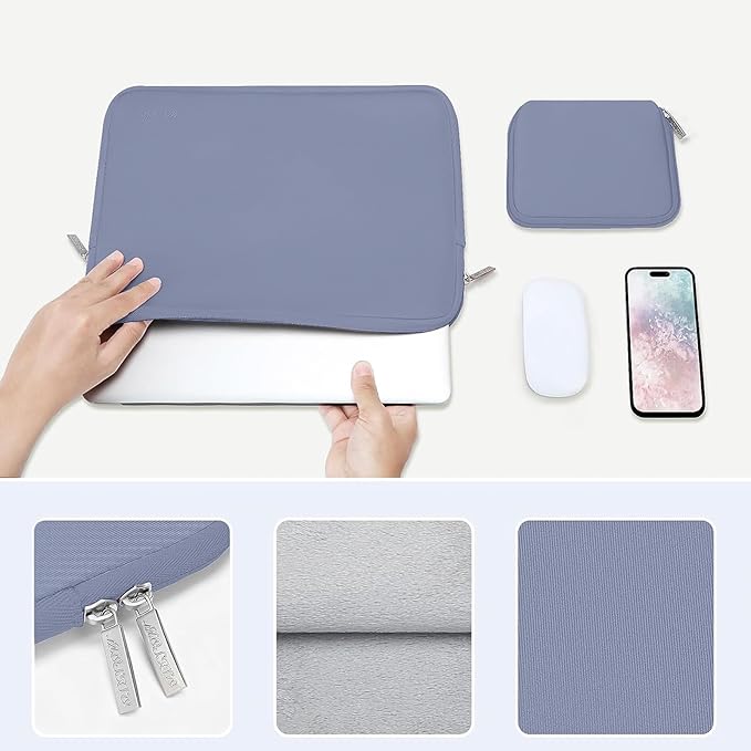 MOSISO Laptop Case 13.3 inch, 13-13.3 inch Laptop Sleeve Bag Compatible - Image 4