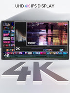 UPERFECT Portable Monitor 18.4-inch 4K 60HZ 10 Bit w/VESA & Stand 180° - Image 2
