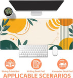 Mouse Pad Large Abstract Shapes and Lines Non-Slip Game Desk Mat - Image 4
