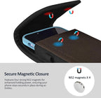 Phone Holster for Belt with Metal Clip and Magnetic Closure Compatible with - Image 3