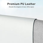 Aothia Faux Leather Desk Mat – Large Mouse Pad, Non-Slip PU Leather Blotter - Image 2