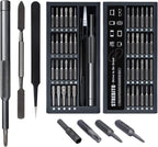 STREBITO Micro Screwdriver Set 50 in 1 Precision Screwdriver Set, S2 Steel by STREBITO